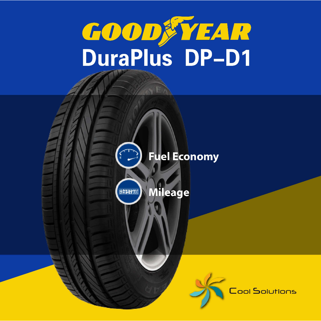GOODYEAR DP-D1- 175/65R14 for Axia / Bezza / Myvi/ Proton Saga BLM ...