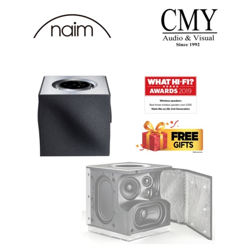 Naim Audio Mu-So QB 2nd Generation Wireless Speaker | Shopee Malaysia