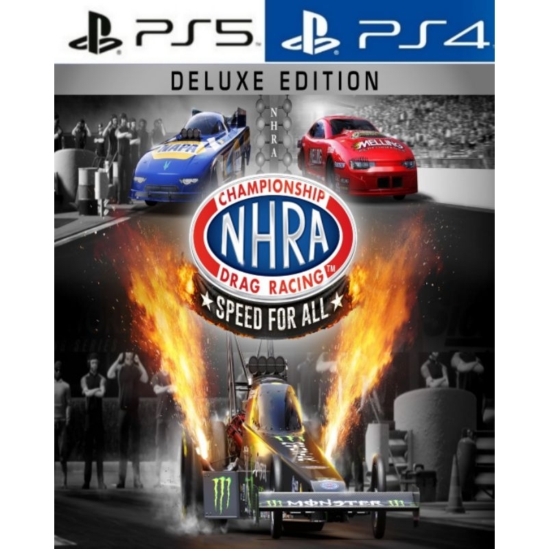 Ps4/Ps5 NHRA Championship Drag Racing Spees For All Deluxe Edition