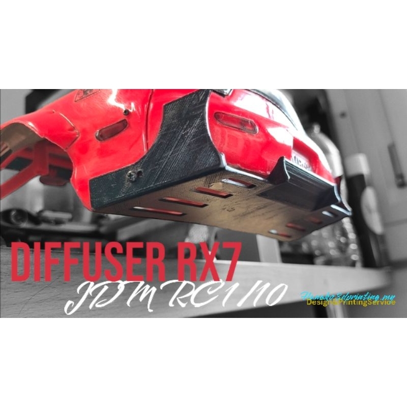 [3dprint] RX7 JDM DIFFUSSER RC 1 10 Remote Control Toys Accessories ...