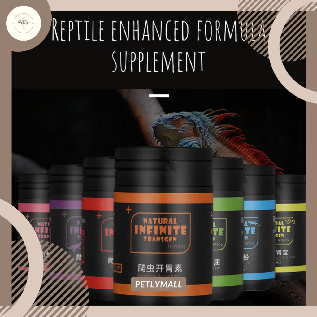 [PetlyMall] Reptile Upgraded Calcium D3 Vitamin D3 Electrolyte BAC