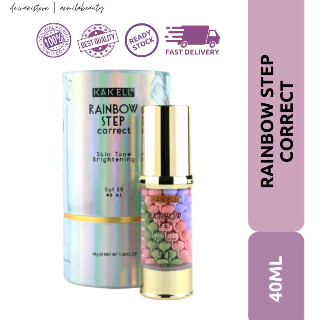 (100 Original) Armila Beauty Kak Ell Skincare Rainbow Step Correct