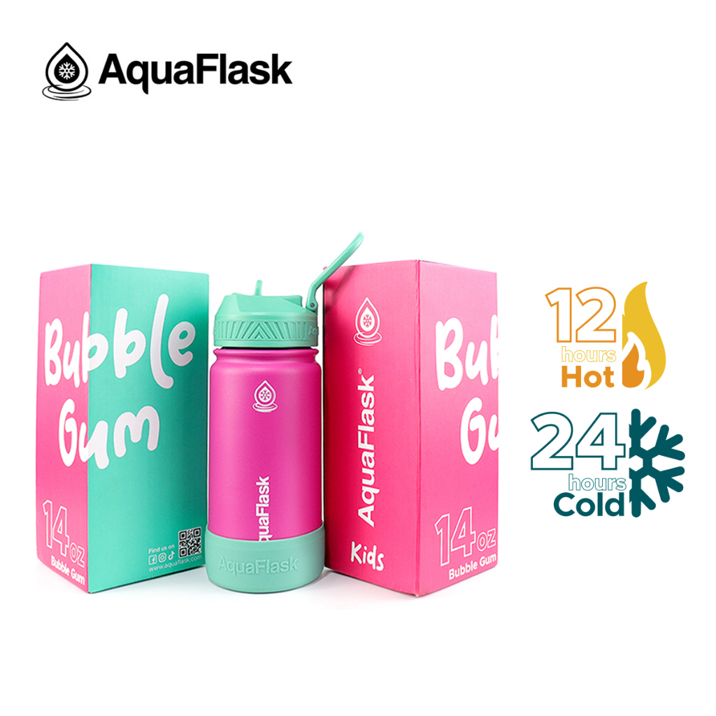 Aquaflask Kid 14oz Insulated Stainless Steel Drinking Water Bottle