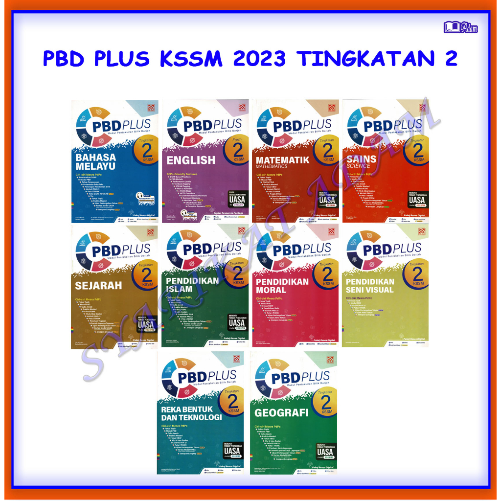 [ADM] BUKU LATIHAN PT3 2023:PBD PLUS KSSM 2023 TINGKATAN 2 | Shopee ...