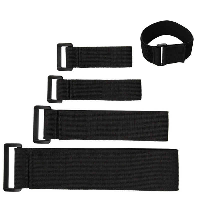 Nylon Elastic Velcro Buckle Strap Selfadhesive Reuseable Buckle Band