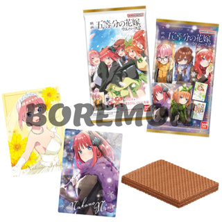 BANDAI The Quintessential Quintuplets Movie Vol. 2 Wafer Card