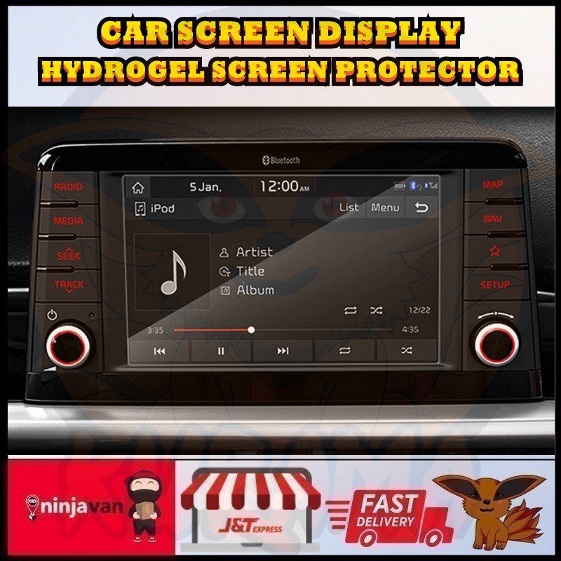 ⭐KIA Picanto Limited Edition Head Unit Navigation Hydrogel Screen ...