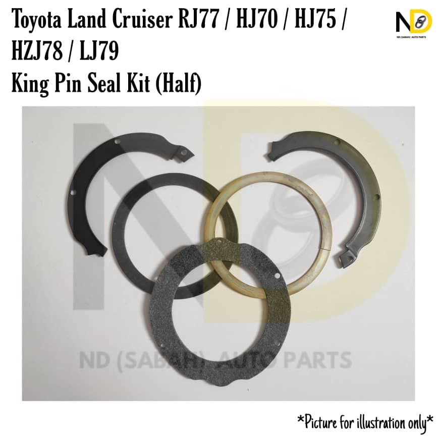 TOYOTA LAND CRUISER RJ77 / HJ70 / HJ75 / HZJ78 / LJ79 KIN PIN SEAL KIT ...