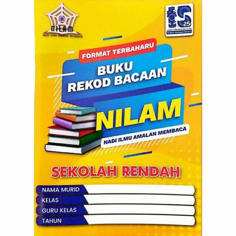 Terbaru Buku Rekod Bacaan Nilam Sekolah Rendah | Shopee Malaysia