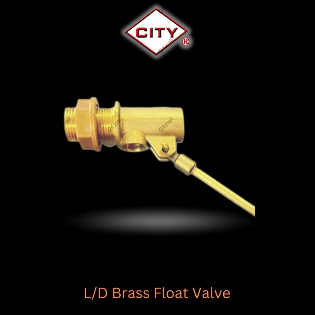 City Brass Float Valve 1/2" 3/4" Light Duty For Water Tank / Batang