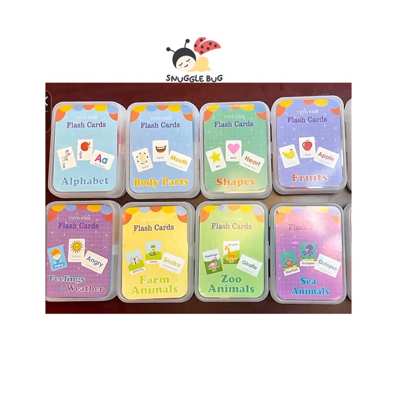 Flash Card Earling Learning Kad Shape Colour Body Number | Shopee Malaysia