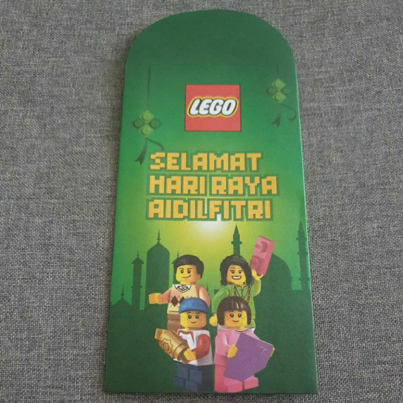 LEGO Sampul Raya Green packet | Shopee Malaysia