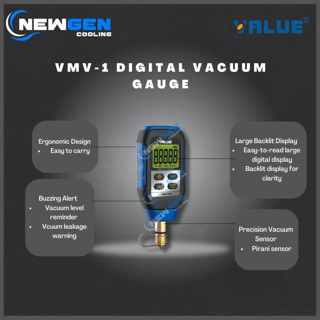 VALUE DIGITAL VACUUM GAUGE VMV1 Shopee Malaysia