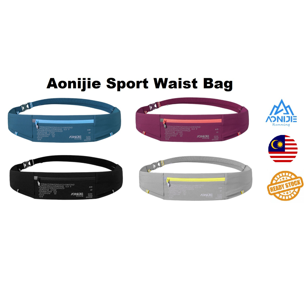 Aonijie Running Waist Bag Fit 6.8'' Handphone Hydration Hiking Waist