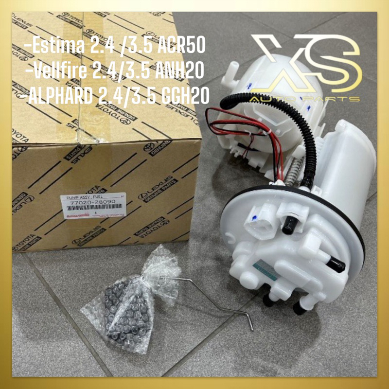 ORIGINAL TOYOTA FUEL PUMP ESTIMA ACR50 VELLFIRE ANH20 ALPHARD ANH20 2.4 ...