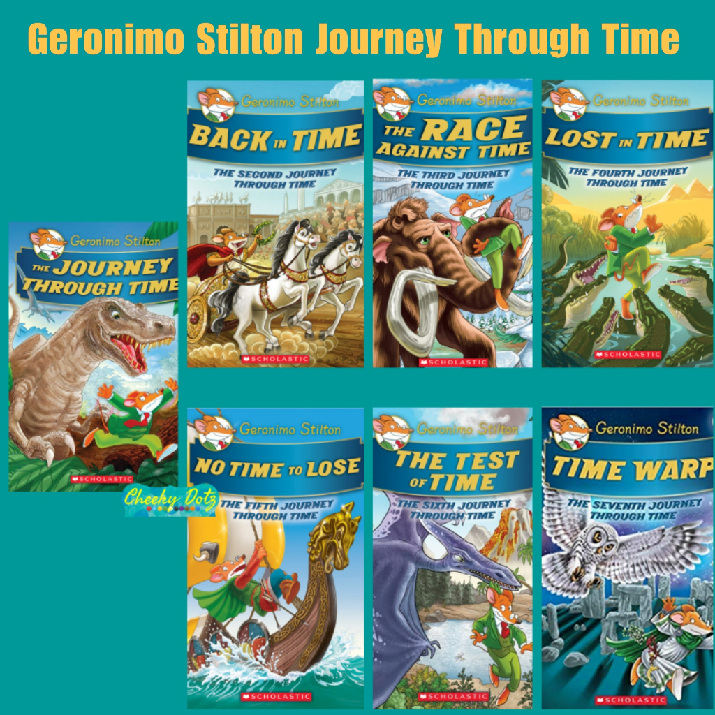 Geronimo Stilton Journey Through Time Collection Hardcover Scholastic Special Edition Books 9787