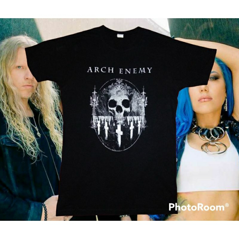 Arch Enemy 💀 Doomsday Machine tshirt💥 band metal | Shopee Malaysia