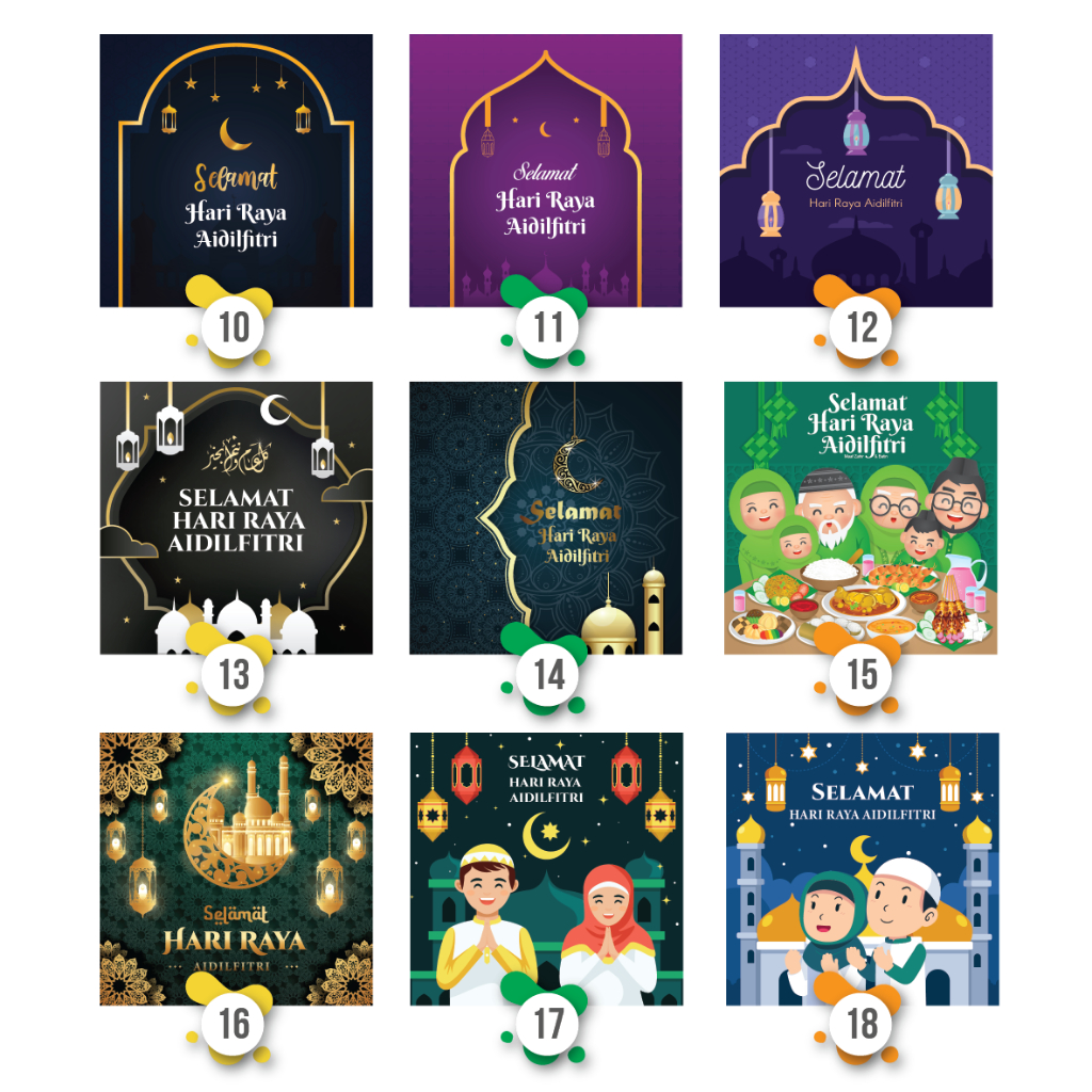 STICKER HARI RAYA MURAH!!! | Shopee Malaysia