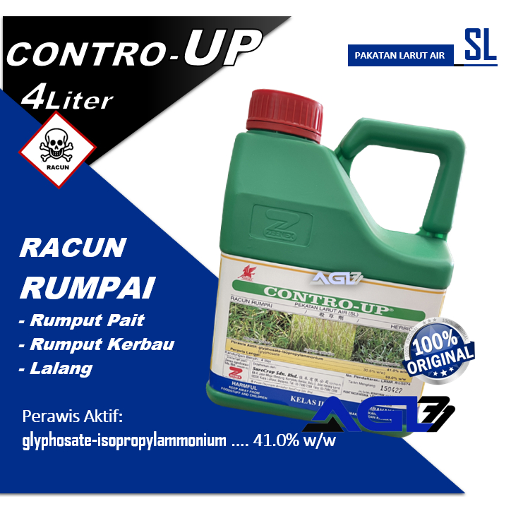 CONTRO-UP 4L / Racun Rumput | Shopee Malaysia