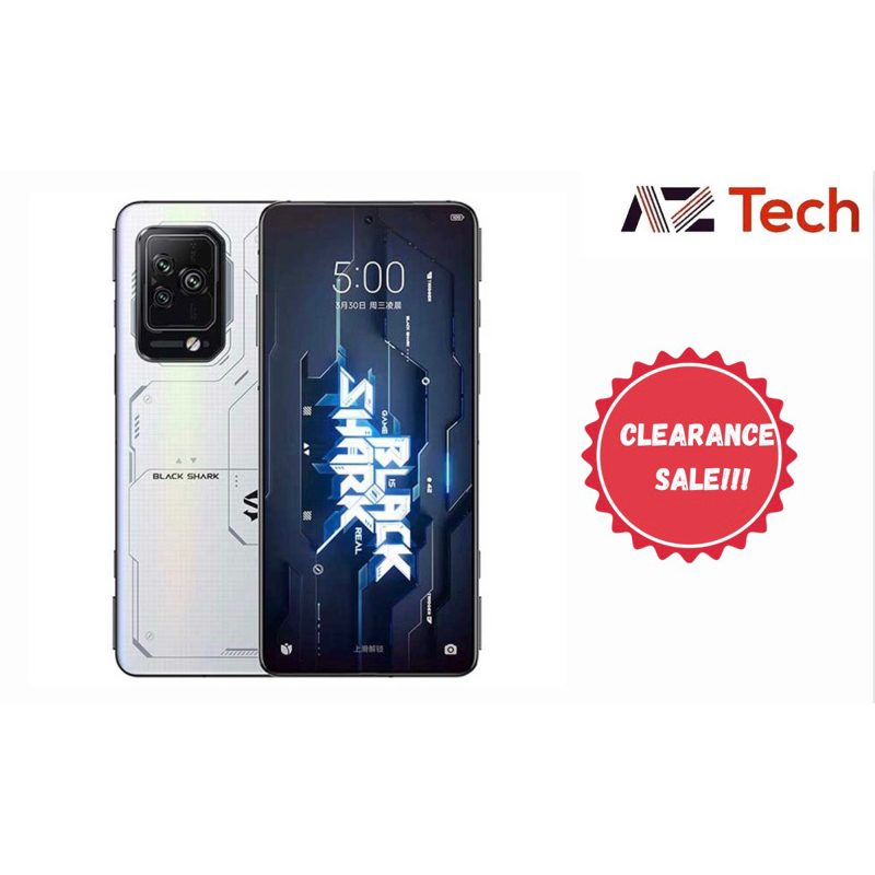 New Brand Black Shark 5 & 1 Year Warranty Shopee Malaysia