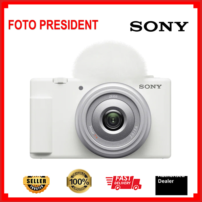 Sony ZV1 / ZV1 /ZV1F Digital Vlog Camera with 64GB Memory Card (Sony Malaysia Warranty