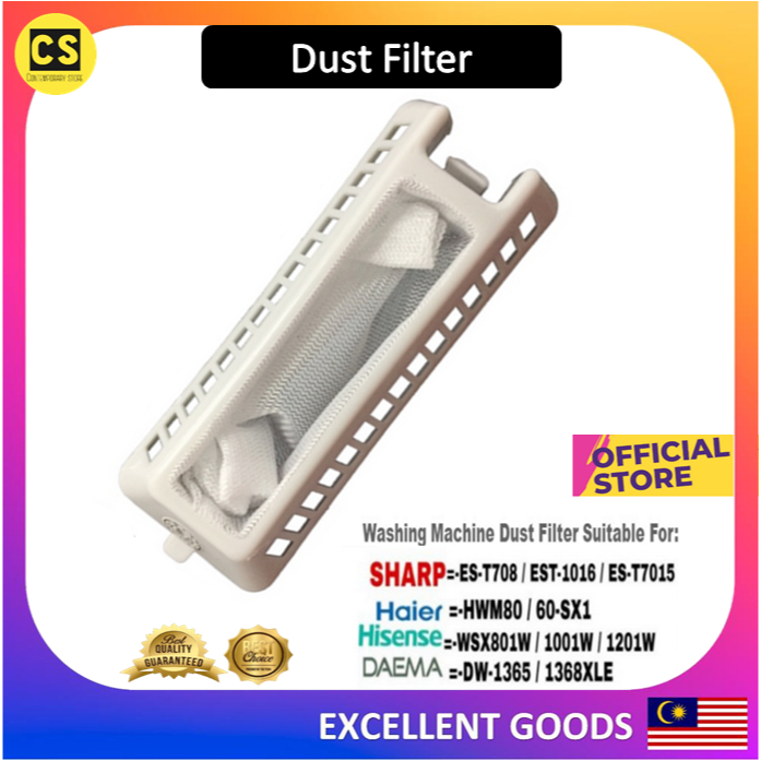 Sharp Washing Machine Dust Filter Model EST708 EST7015 EST1016 EST1216 ...