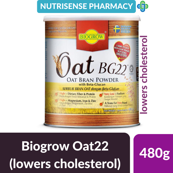 Biogrow Oat BG22 Oat Bran Powder (480g) | Shopee Malaysia