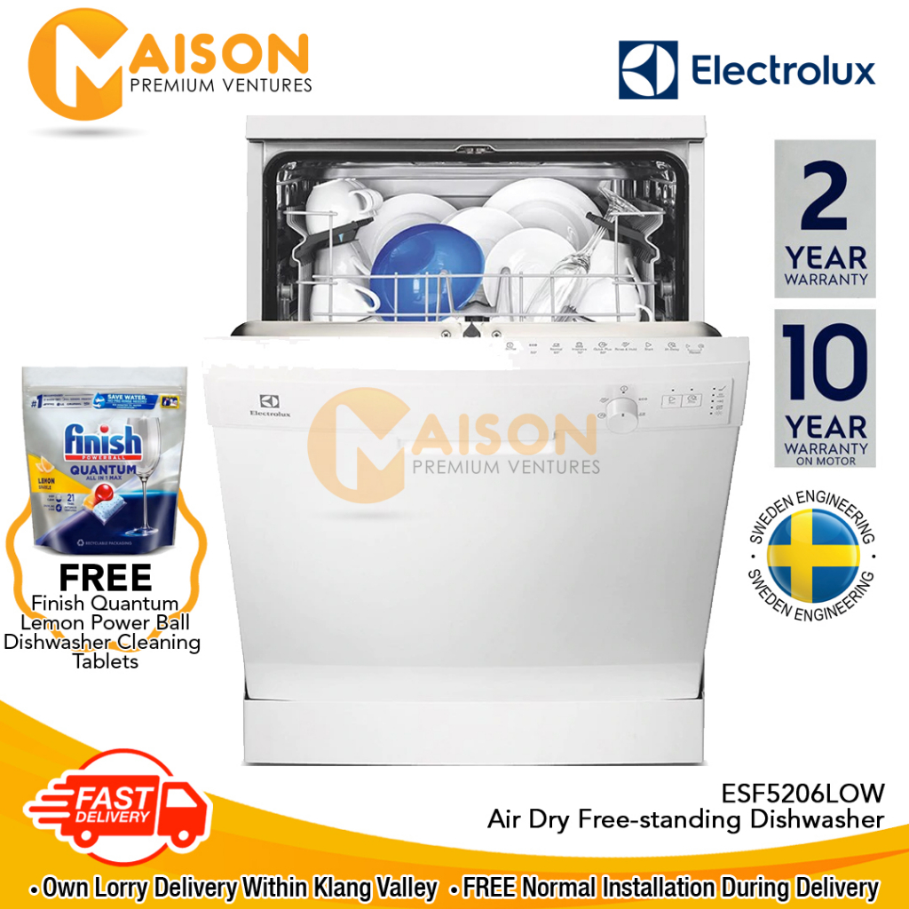 [Sales] Electrolux Dishwasher ESF5206LOW (Made in Europe) Shopee Malaysia
