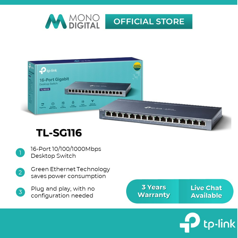 switch - Tp-link TL-SG116 ethernet jack leds meaning - Super User