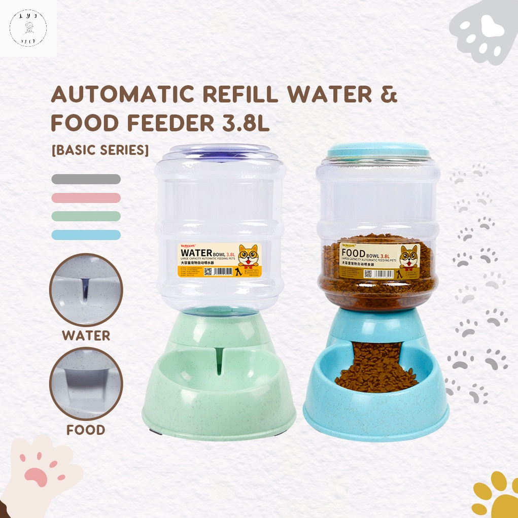 Bekas Makanan & Minuman Haiwan Automatik I Basic Pet Water And Food ...