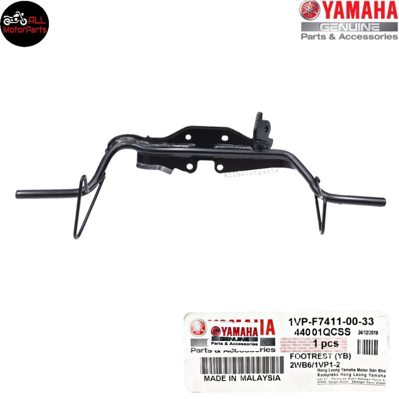 [100 ORI] LAGENDA 115 Fi FOOT REST SRL115Z Fi FOOTREST BAR PEMIJAK