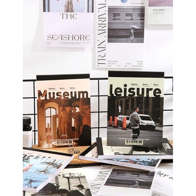 Artistic Vintage Junk Journal Magazine Paper Leisure Studio Series ...