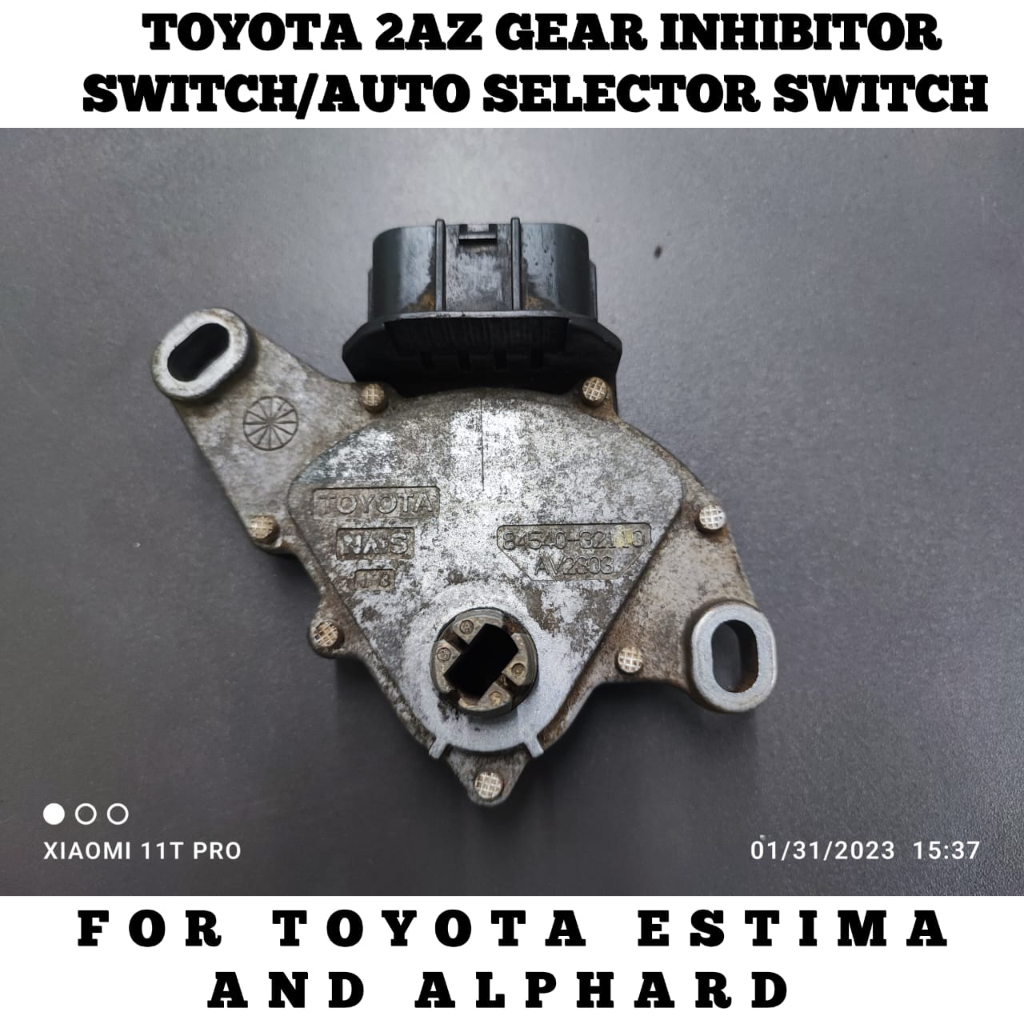 Toyota 2AZ Gearbox Inhibitor Switch ( PN 8454052070 )For Estima