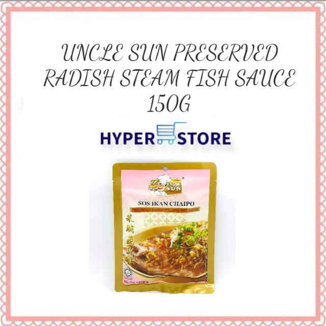 Uncle Sun (Rendang Paste/Salted Egg Paste/Preserved Radish Steamed Fish ...