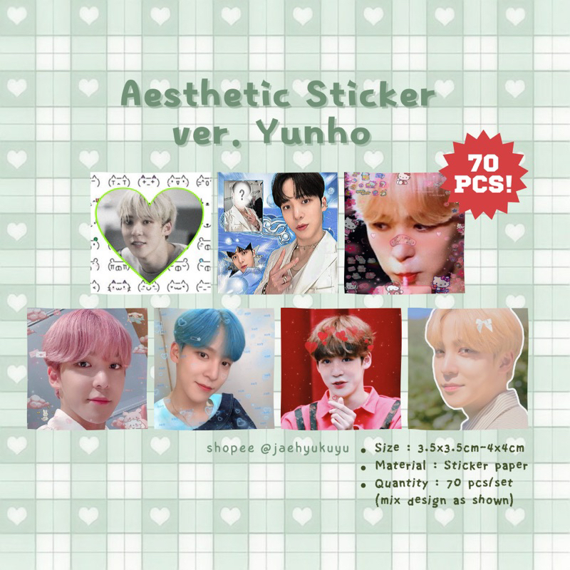 (P4) TXT Enhypen Stray kids Ateez P1Harmony Happy Mail Sticker ...