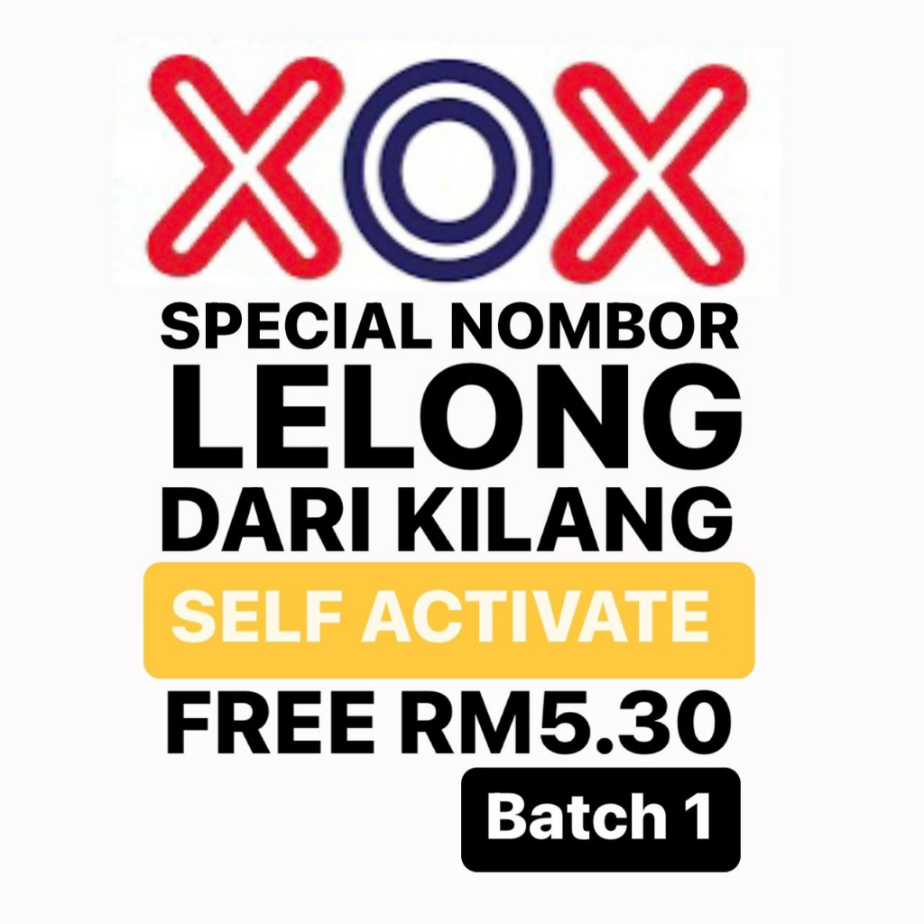 Onexox Sim Card Sahaja Batch 2 Shopee Malaysia