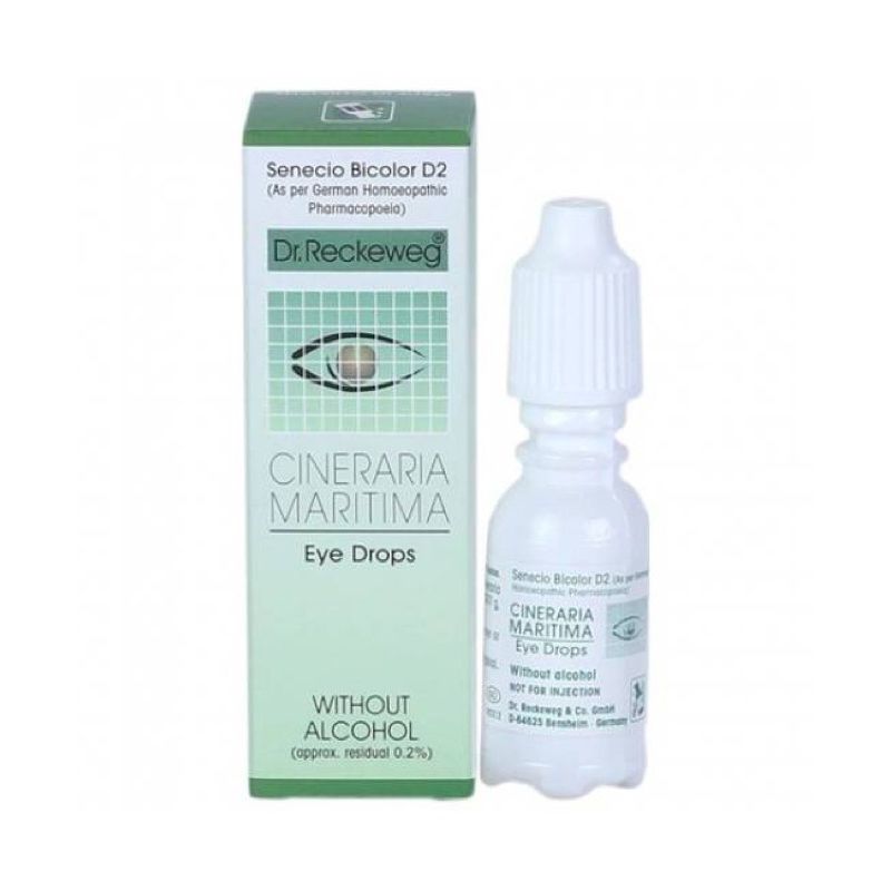 EYE DROP Cineraria Maritima GERMANY NO ALCOHOL (Homeopathy) 10ml