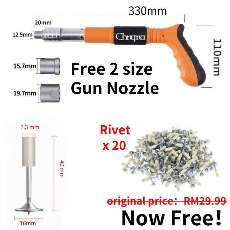 Manual Steel Nails Gun Steel Nail Gun Concrete Nail Gun Puncher Tufting