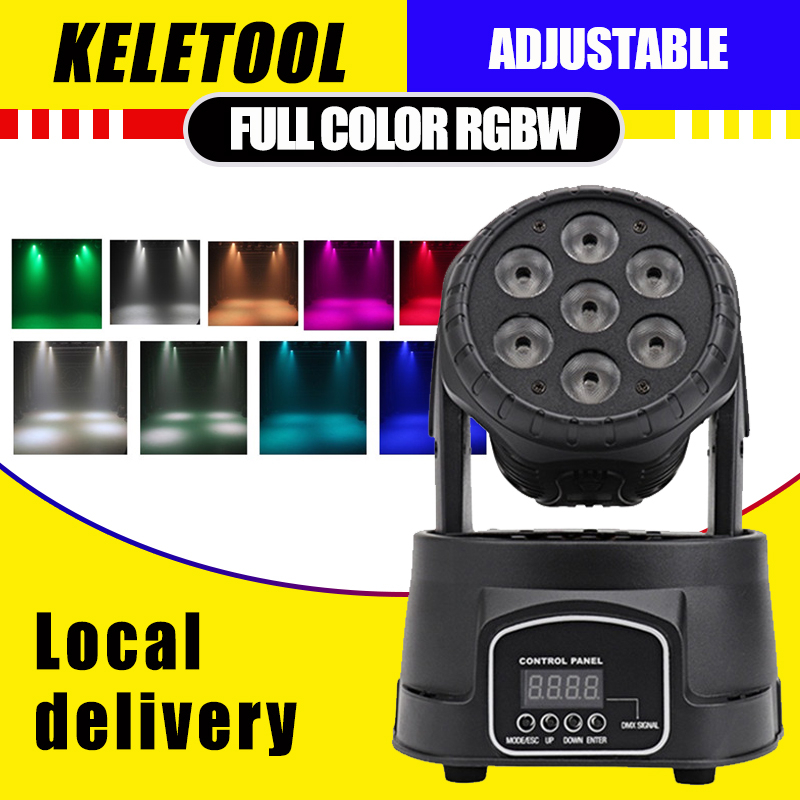 LED Mobile Lyre Spot Lights High Brightness Moving Head 10W For DJ