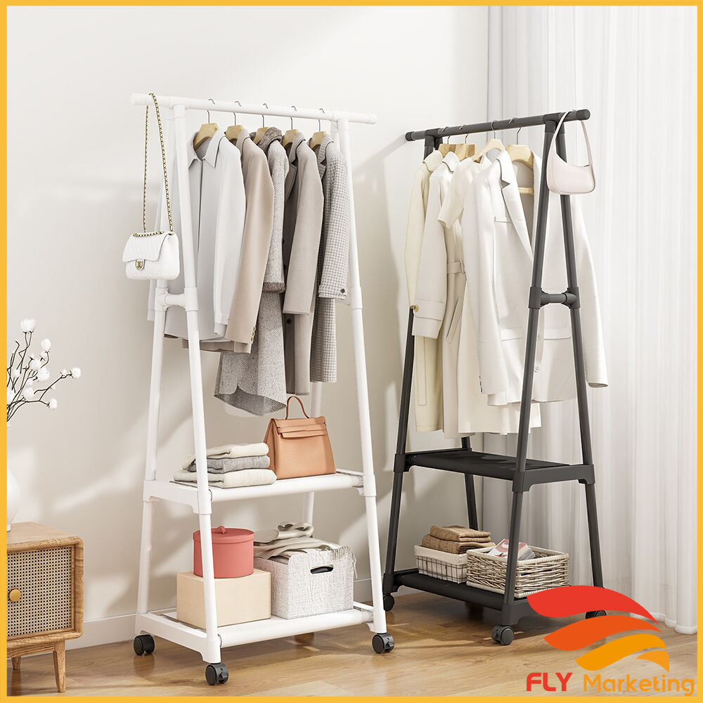Clothes Rack Home Living Triangle Cloth Rack Almari Rak Baju Wordrobe