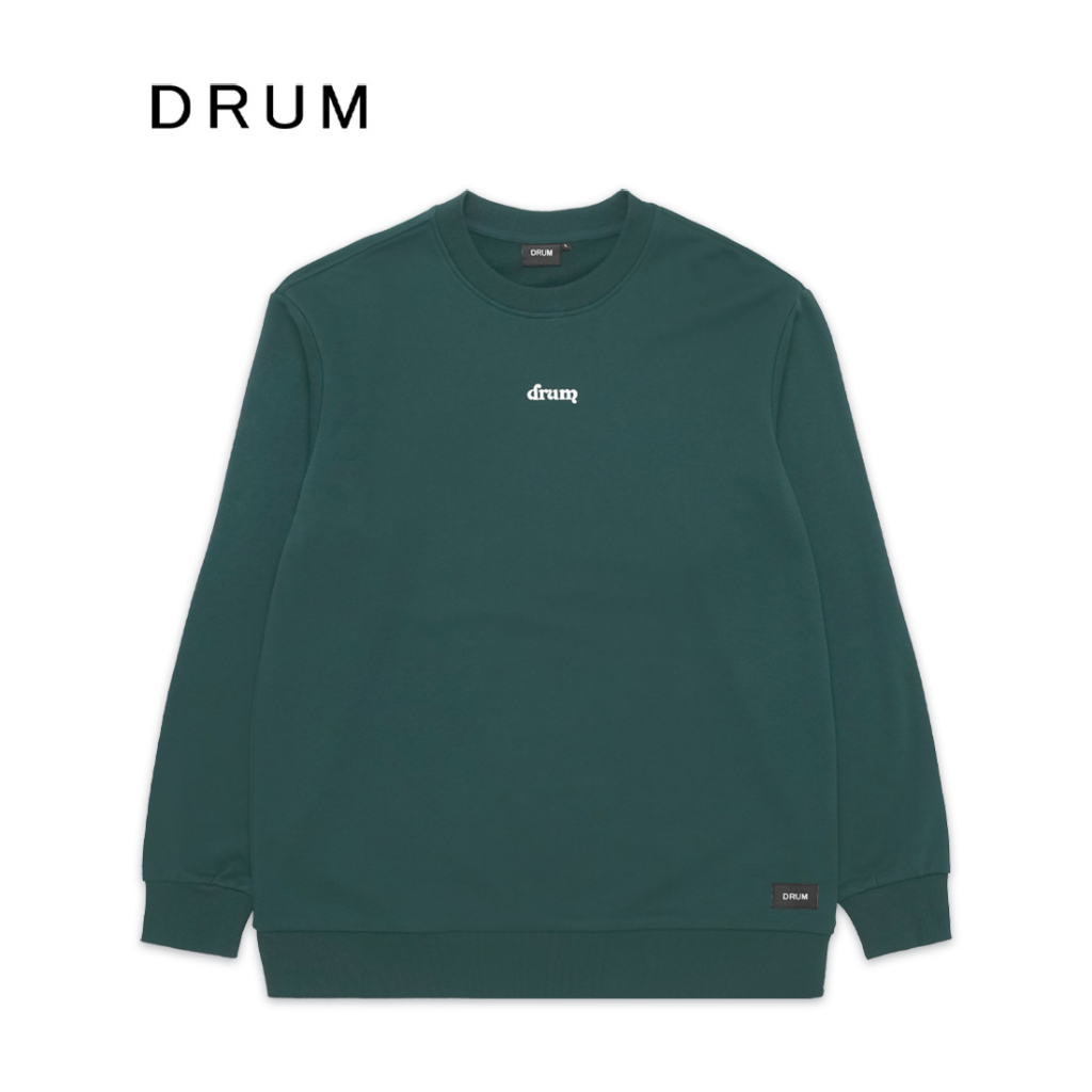 DRUM SELECT Cursive Jumper Black/Green Shopee Malaysia