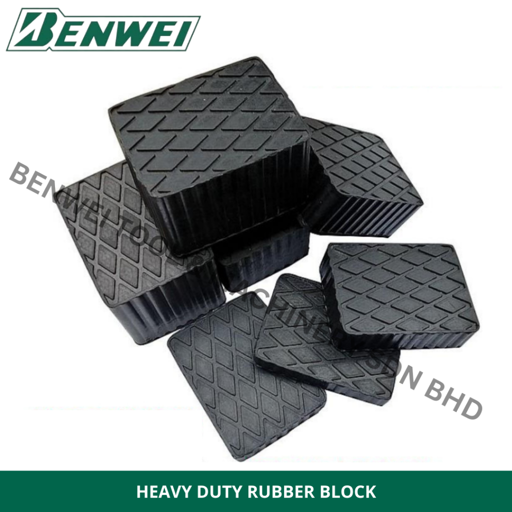 RUBBER BLOCK FOR SCISSOR LIFT / HEAVY DUTY RUBBER BLOCK / RUBBER PAD / RUBBER FOAM Shopee Malaysia