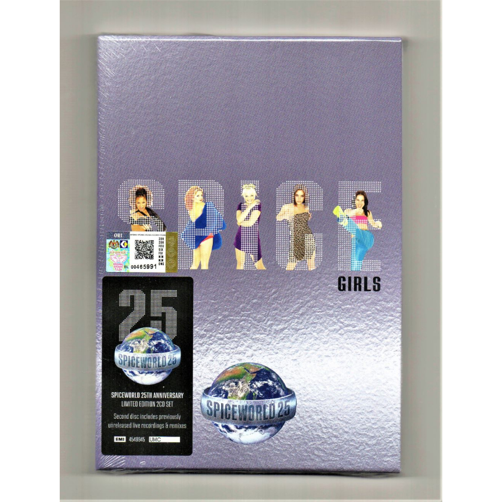 Spice Girls Spiceworld 25 25th Anniversary Limited Edition 2 Cd 