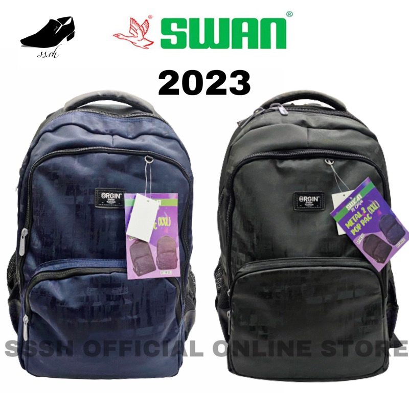 [New Design 2023] Low Price SWAN METAL 2 POP PAC (XXL) Laptop Bag / Beg ...