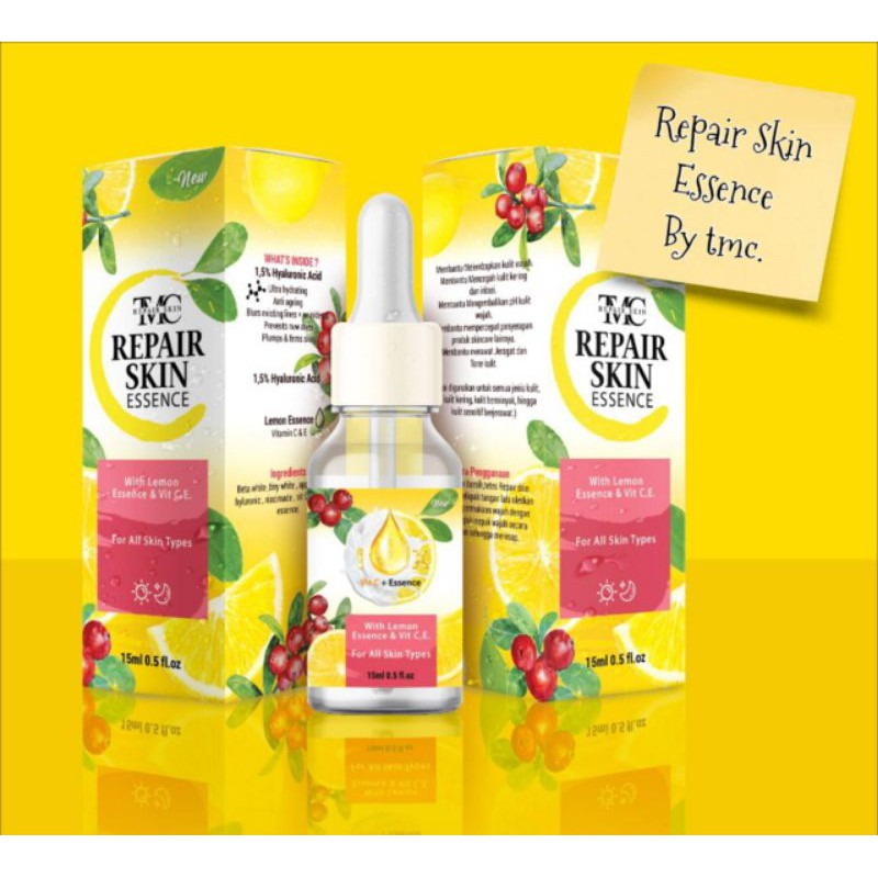 TMC Bird Nest Brightening Serum 15ml / TMC Repair Skin Essence 15ml