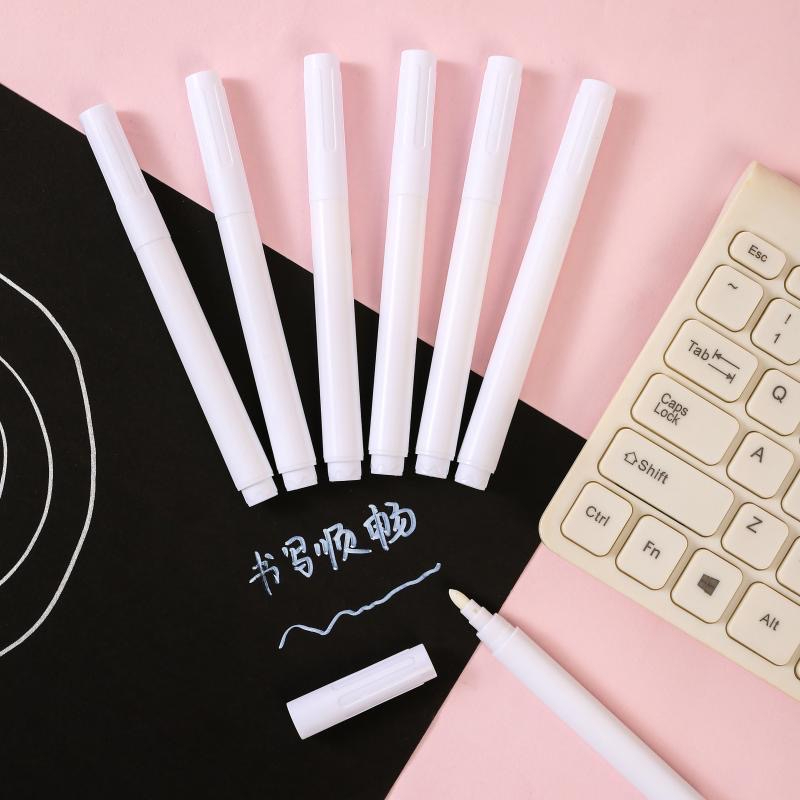White Liquid Chalk Marker Glass Removable Erasable Whiteboard Marker