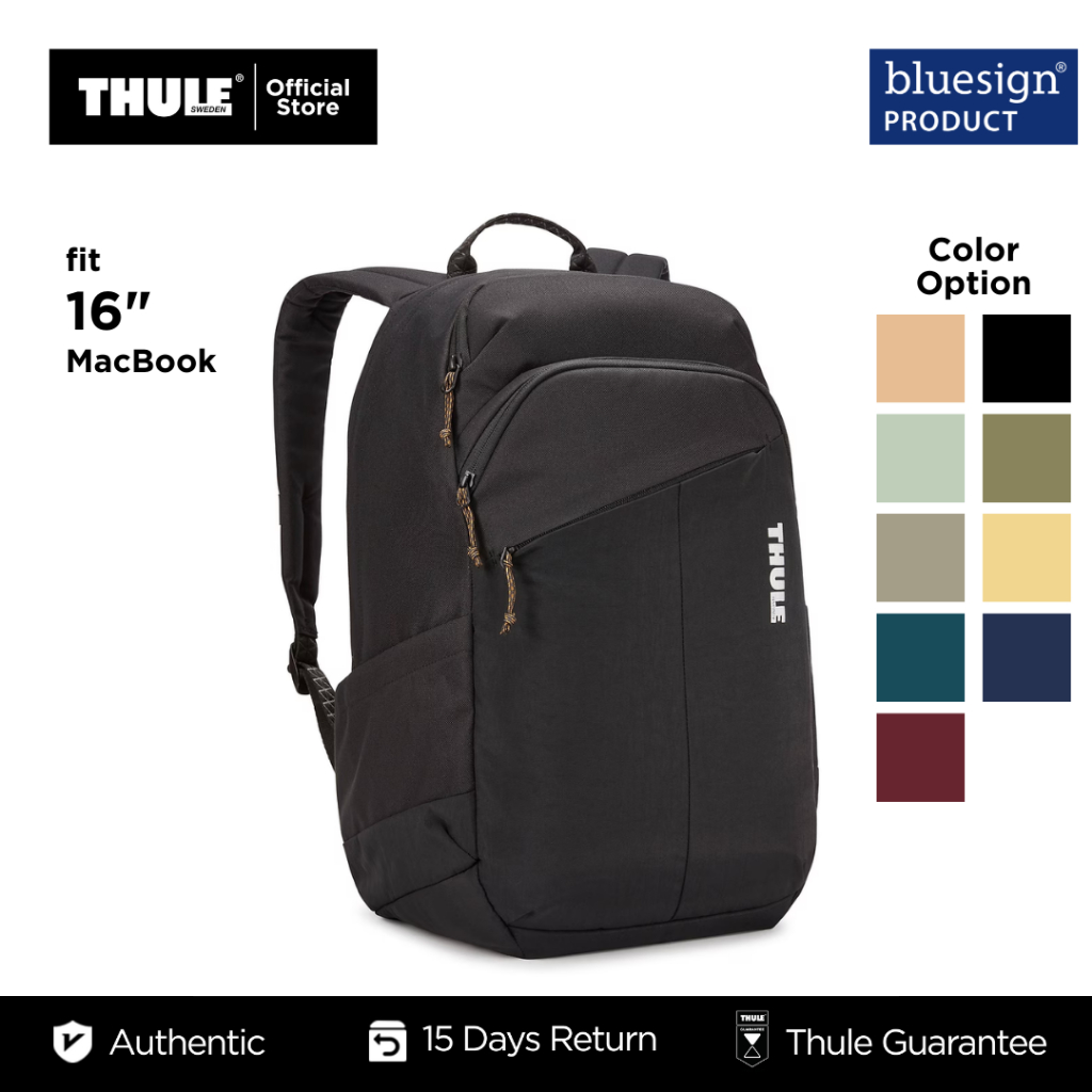 Thule Indago Laptop Backpack 23L Black Shopee Malaysia