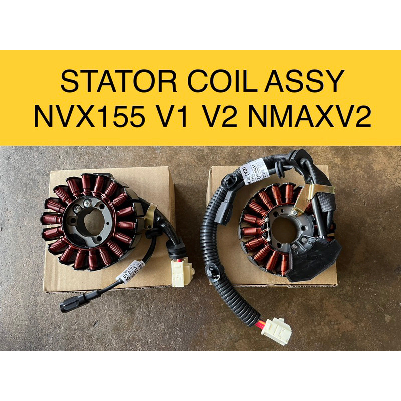 NVX STATOR COIL ASSY FUEL COIL COIL OEM A CLASS FOR NVX155 V1 V2