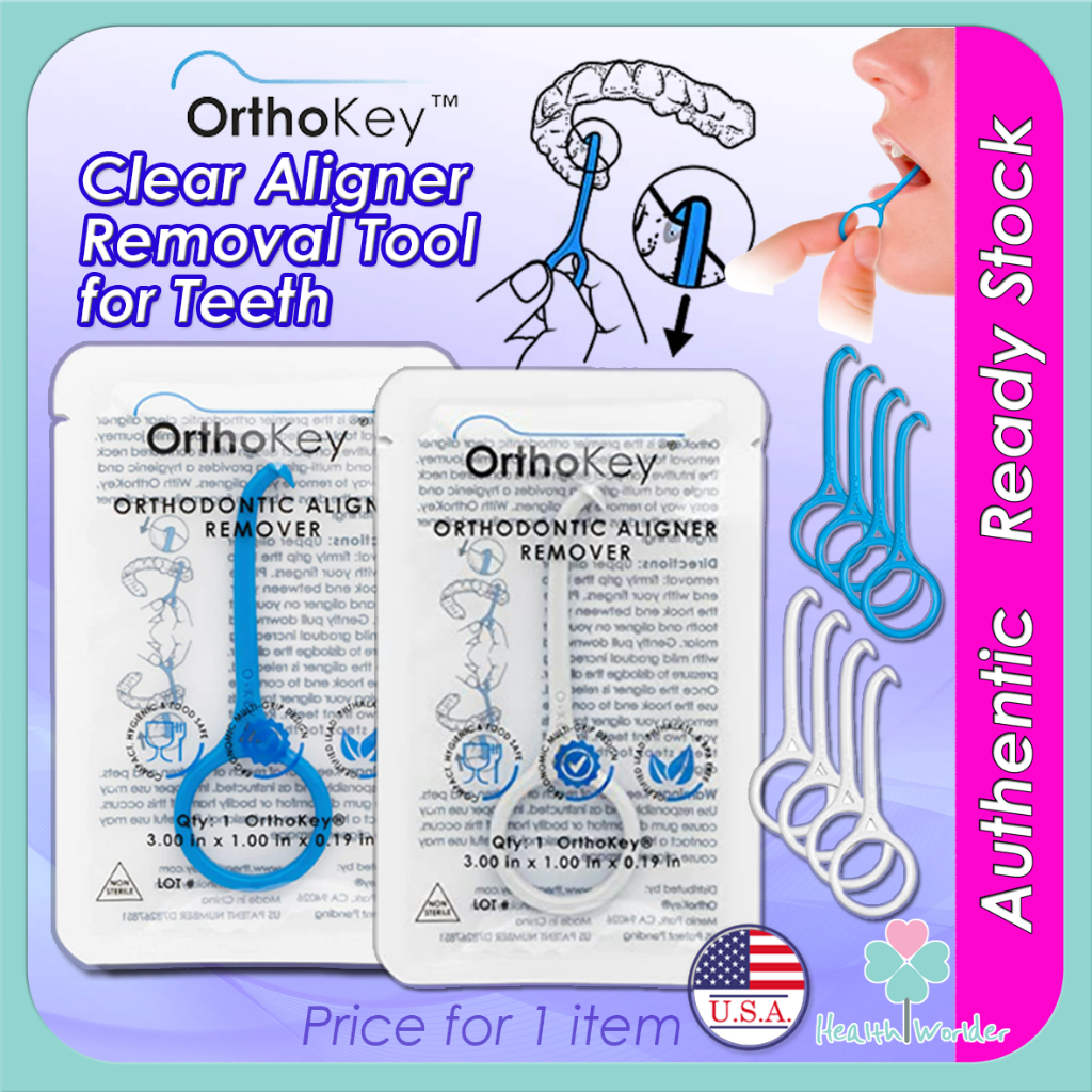 OrthoKey Clear Aligner Removal Tool for Teeth Invisalign Remover ...