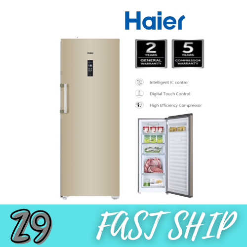Haier Upright Freezer Digital Touch Control 250L [Basic Install] BD